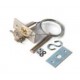 KI1 NICE Kit di sblocco dall’esterno con cordino metallico e nottolino a chiave