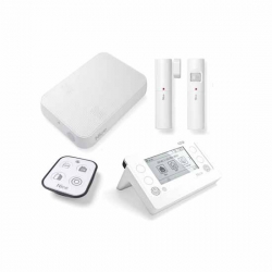 HSKIT2GWIT NICE Kit allarme con centrale full wireless alimentata con battery pack e combinatore PSTN-GSM